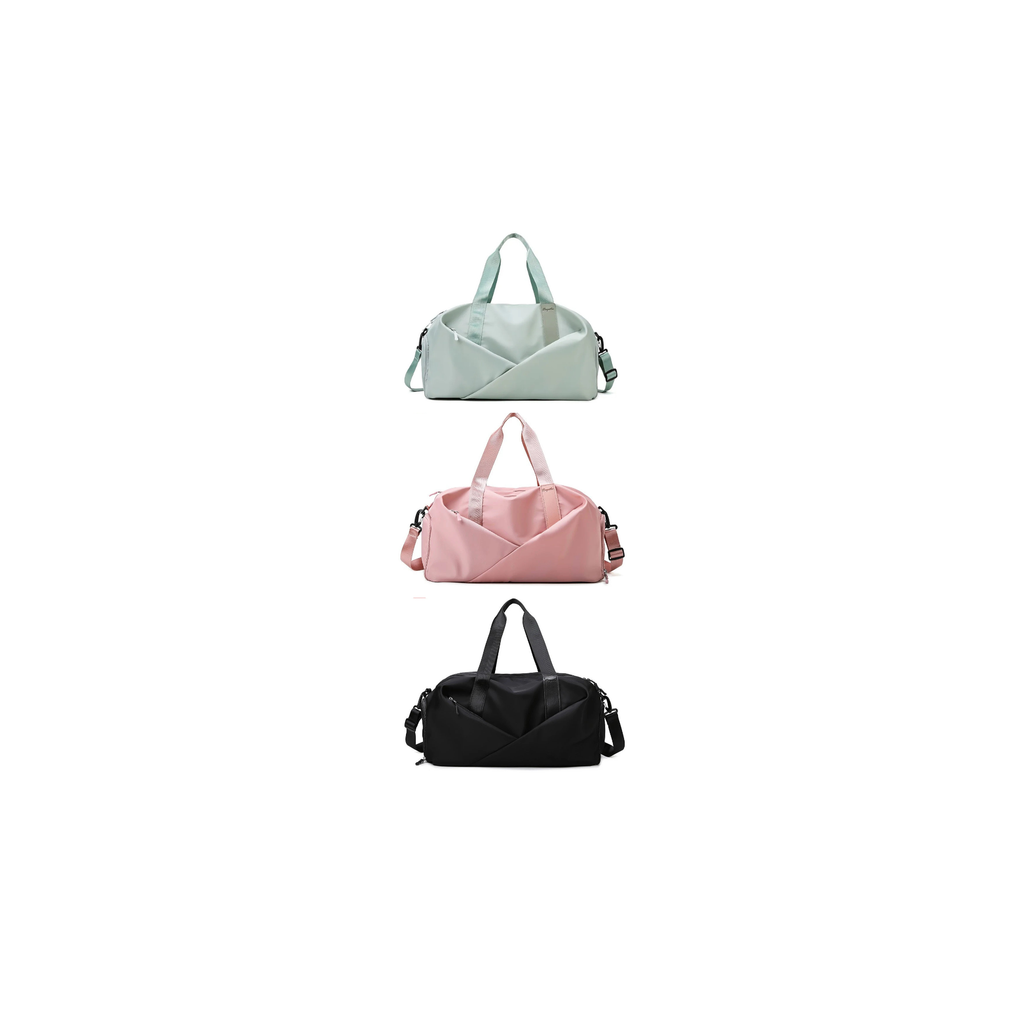 Sol & Me Studio Duffle - Gym Bag with Shoe & Wet Pocket